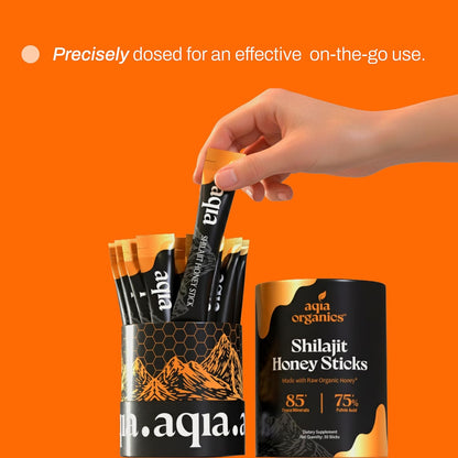 Pure Himalayan Shilajit Honey Sticks