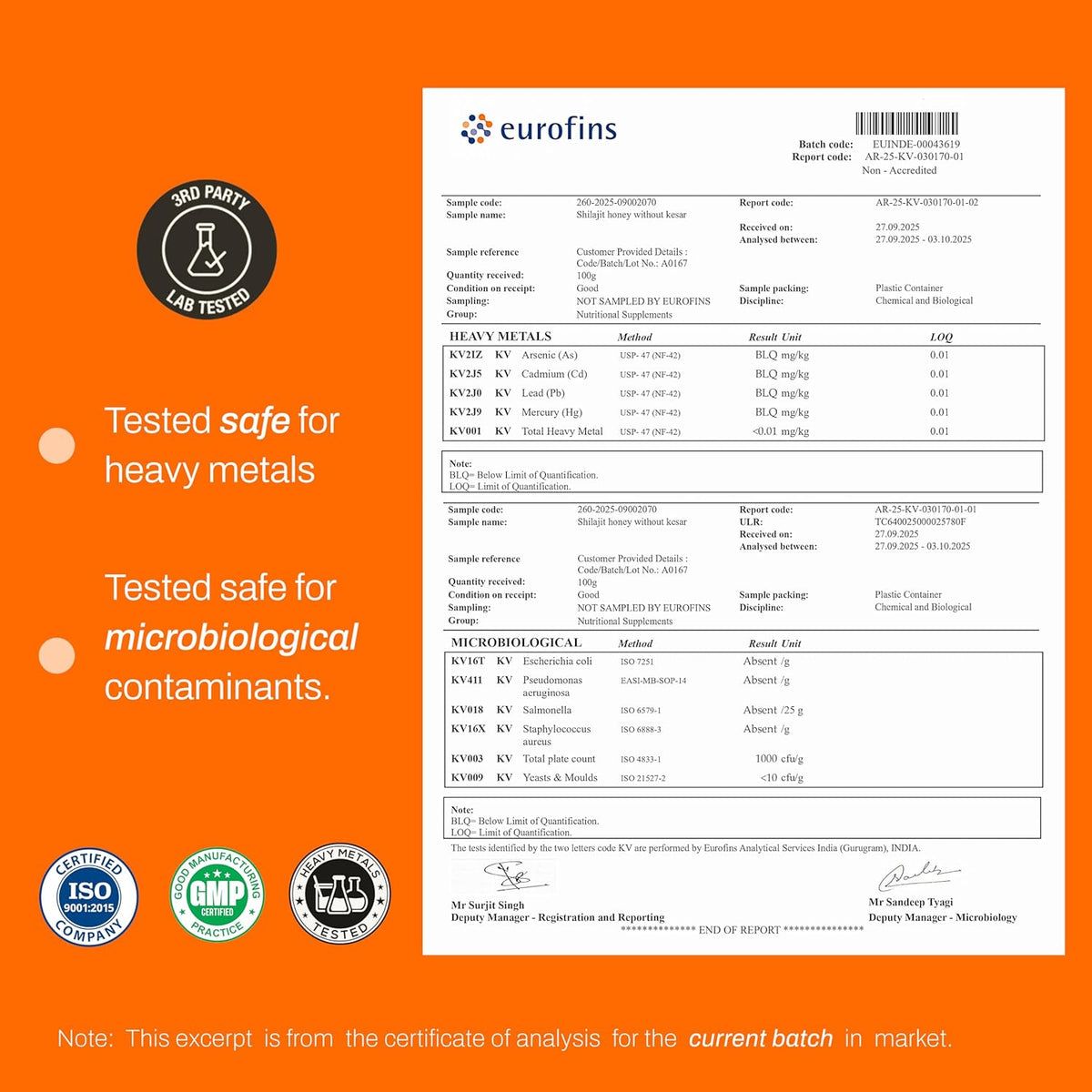 Pure Himalayan Shilajit Honey Sticks